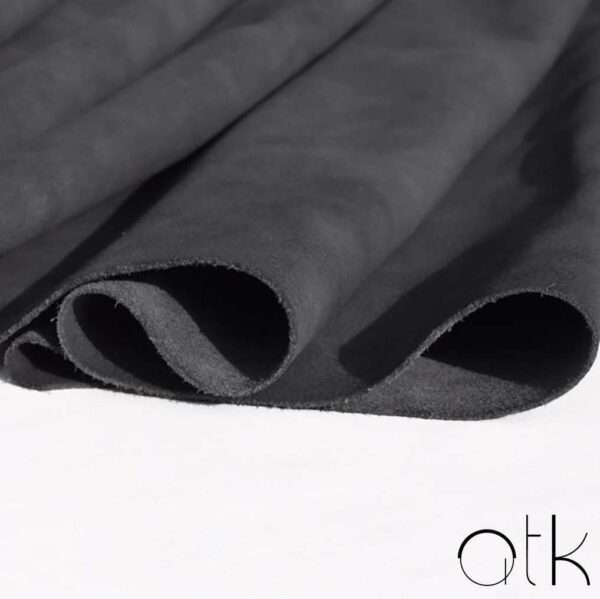 Black Hummock Leather by Akram Tannery