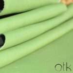 Custom Parrot Green Leather for Fashion Items