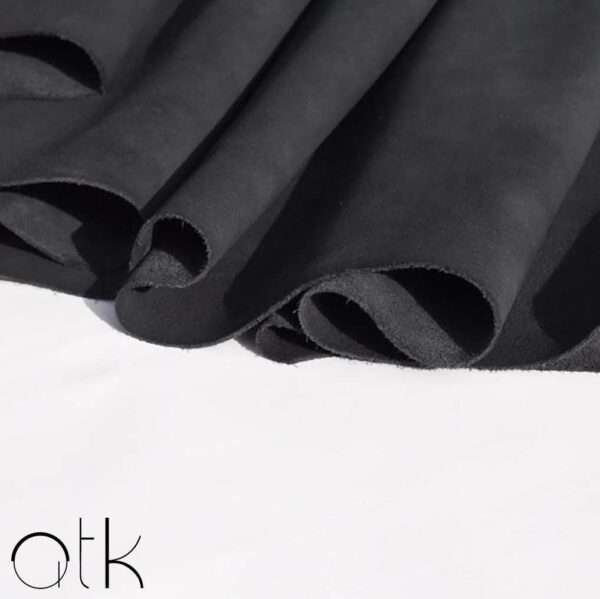 Durable Black Hummock Leather by Akram Tannery