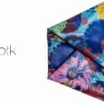 Floral Digital Print Leather Roll
