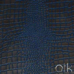 Exquisite night sea crocodile print leather for various luxury products