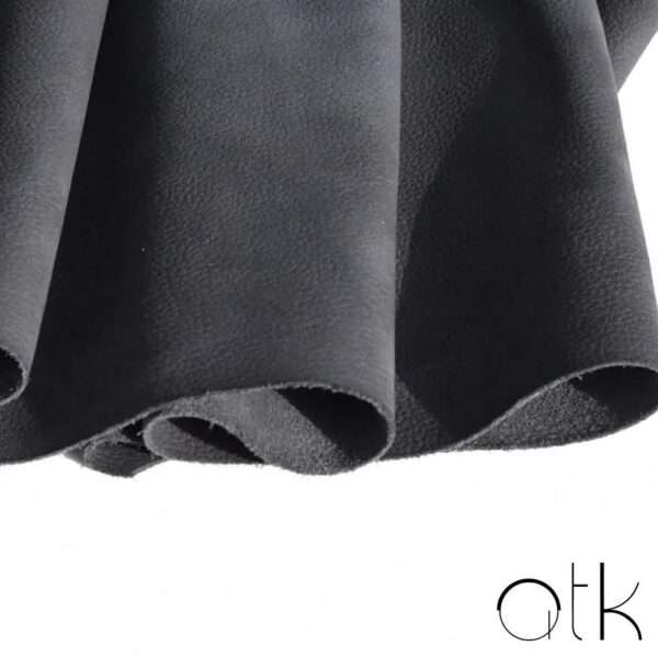 High-quality Black Hummock Leather by Akram Tannery
