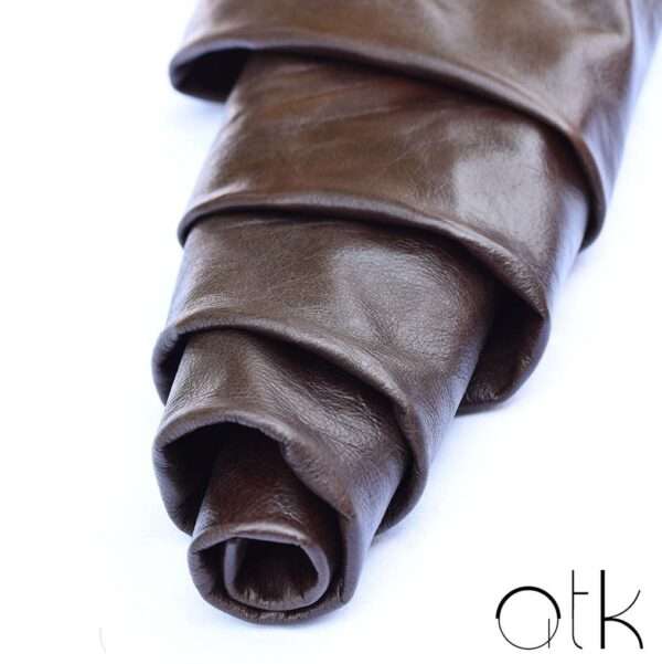 High-Quality Brown Upholstery Leather