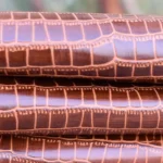 High-Quality Buff Crocodile Leather for Luxury Items