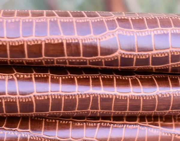 High-Quality Buff Crocodile Leather for Luxury Items