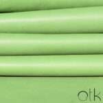Premium Parrot Green Crust Leather