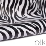 Premium Zebra Print Laminated Leather