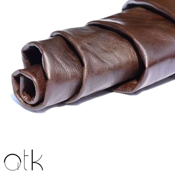 Premium Brown Upholstery Leather Roll