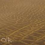Premium muddy croc print embossed leather for various luxury items