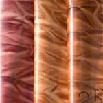 Spread out Crinkle Leather Quebracho with a hint of shine