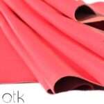 Queen Pink Softy Cow Leather spread out