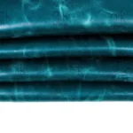 Detailed texture of Oceanic Wave Pull-up Leather, high-quality leather for sale.