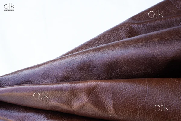 Dark Chocolate upholstery leather- Akram Tannery Kasur