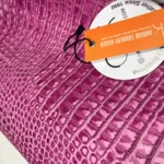 Saffron Croc Pink- Akram Tannery Kasur