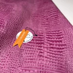 Saffron Croc Pink- Akram Tannery Kasur