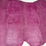 Saffron Croc Pink- Akram Tannery Kasur