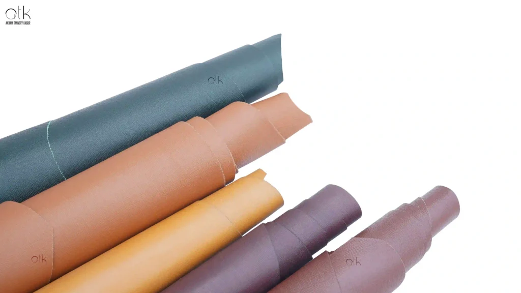 5 Different Colors Role AK Saffiano Leather- Akram Tannery Kasur