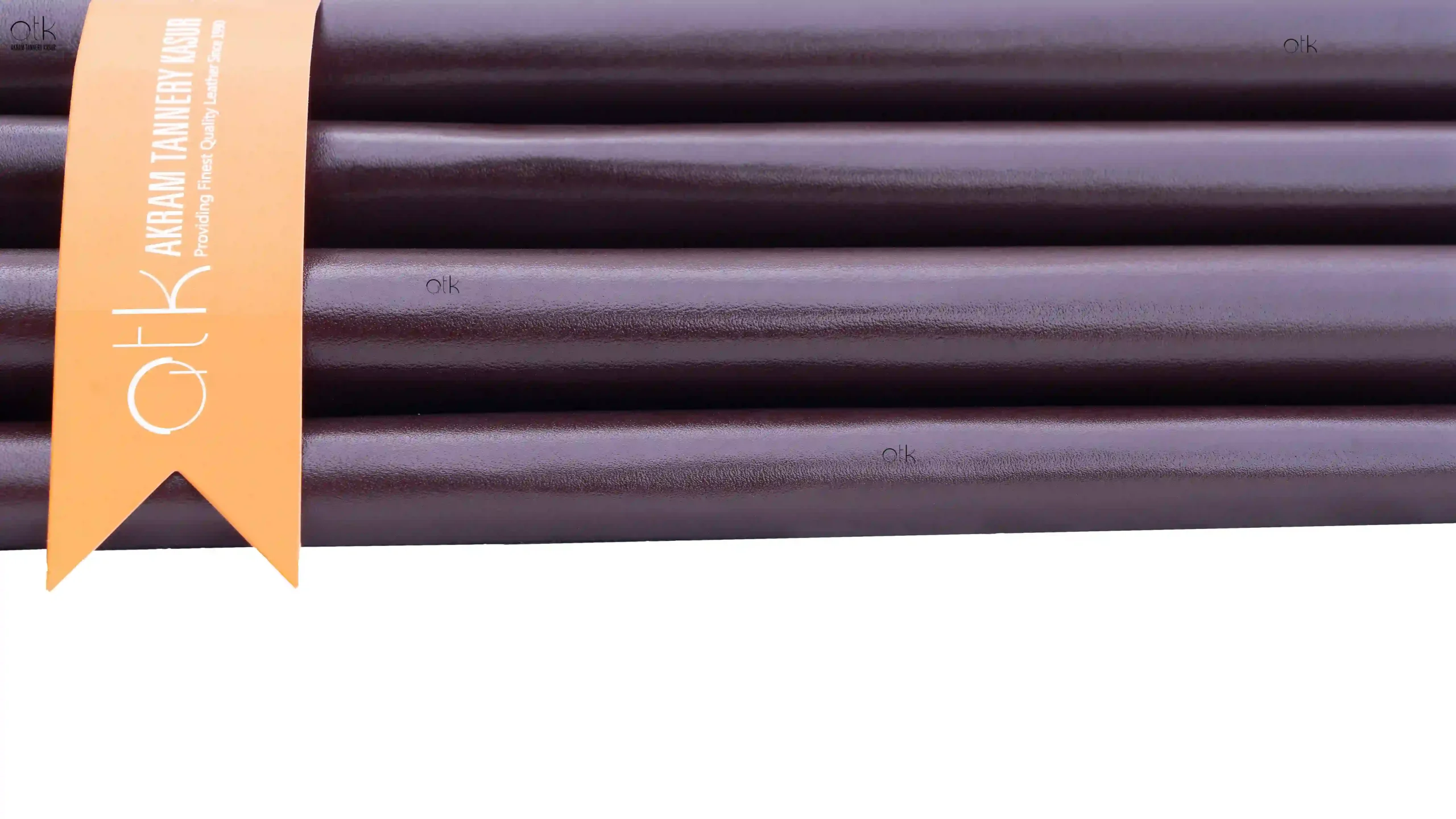 Mahroon Glaze Leather - Akram Tannery Kasur