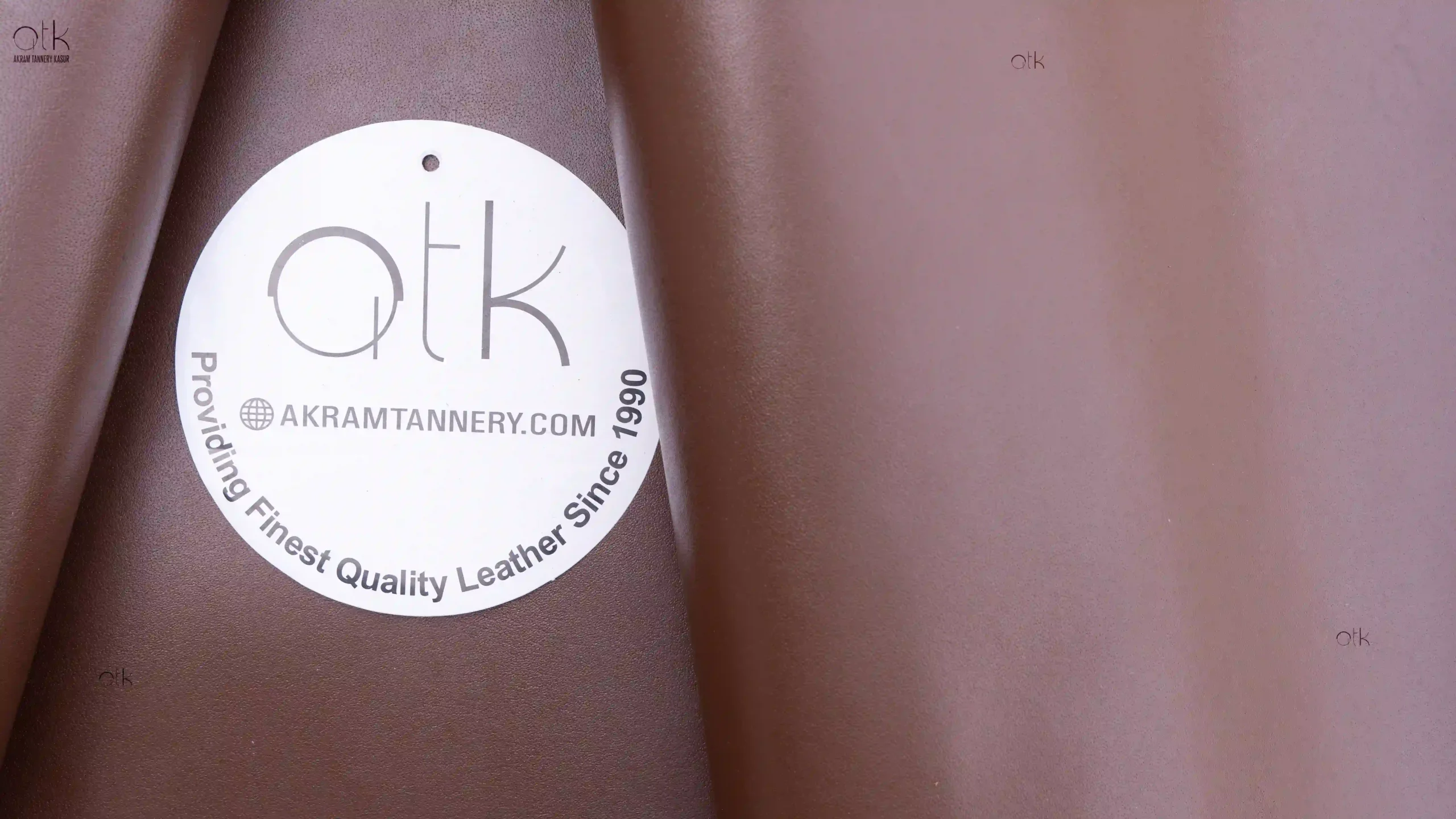 Dark Tan Glaze Leather - ATK