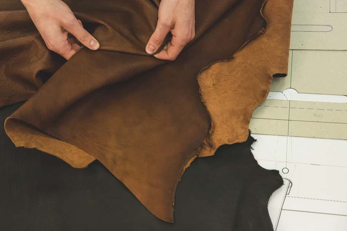 genuine glazed leather - ATK