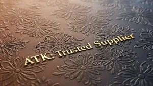 ATK Trusted Supplier embossed Leather