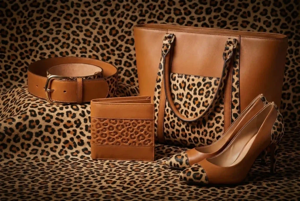 Digital Printing Leather - Tan