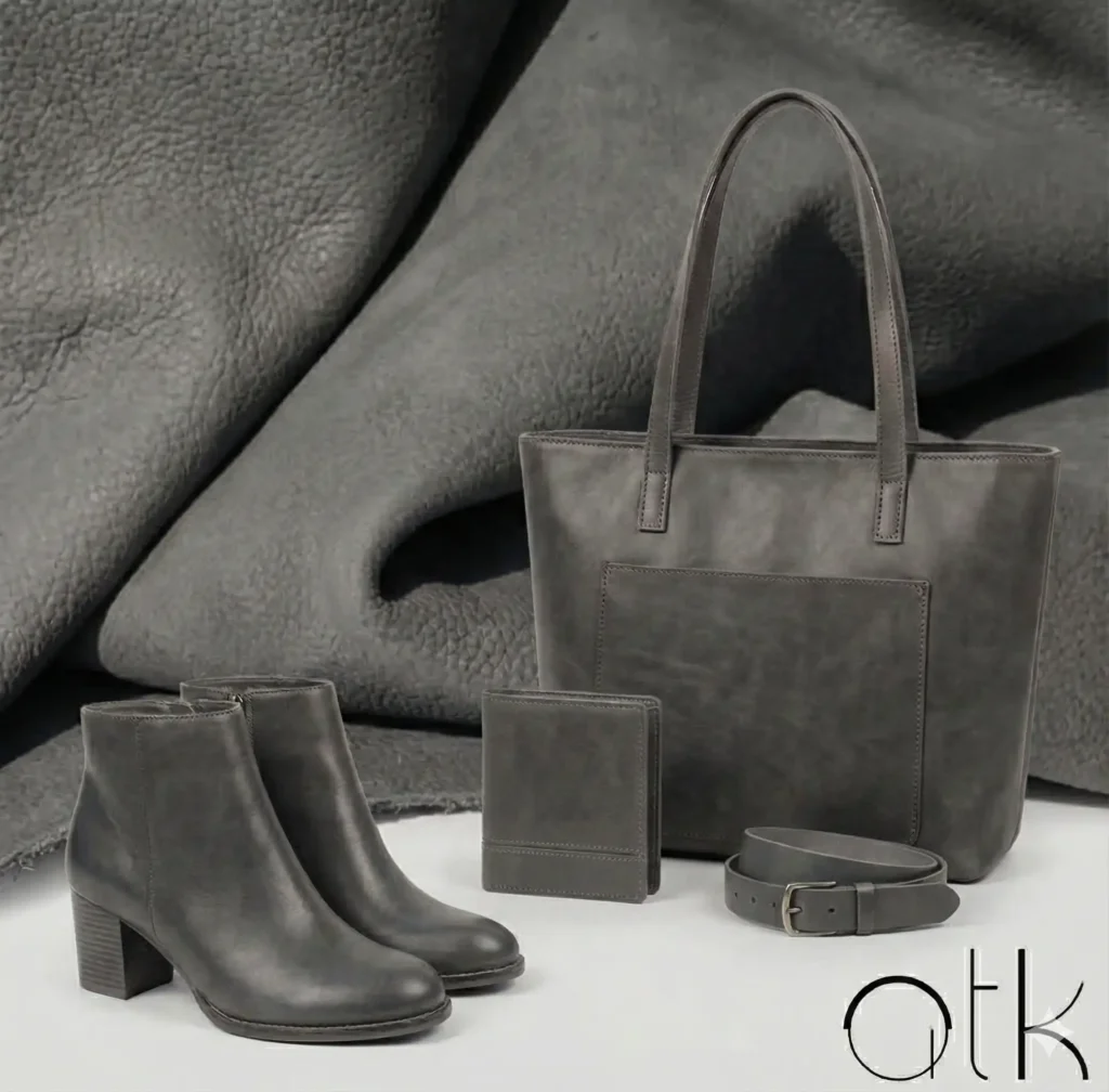 Nubuck Leather- Black