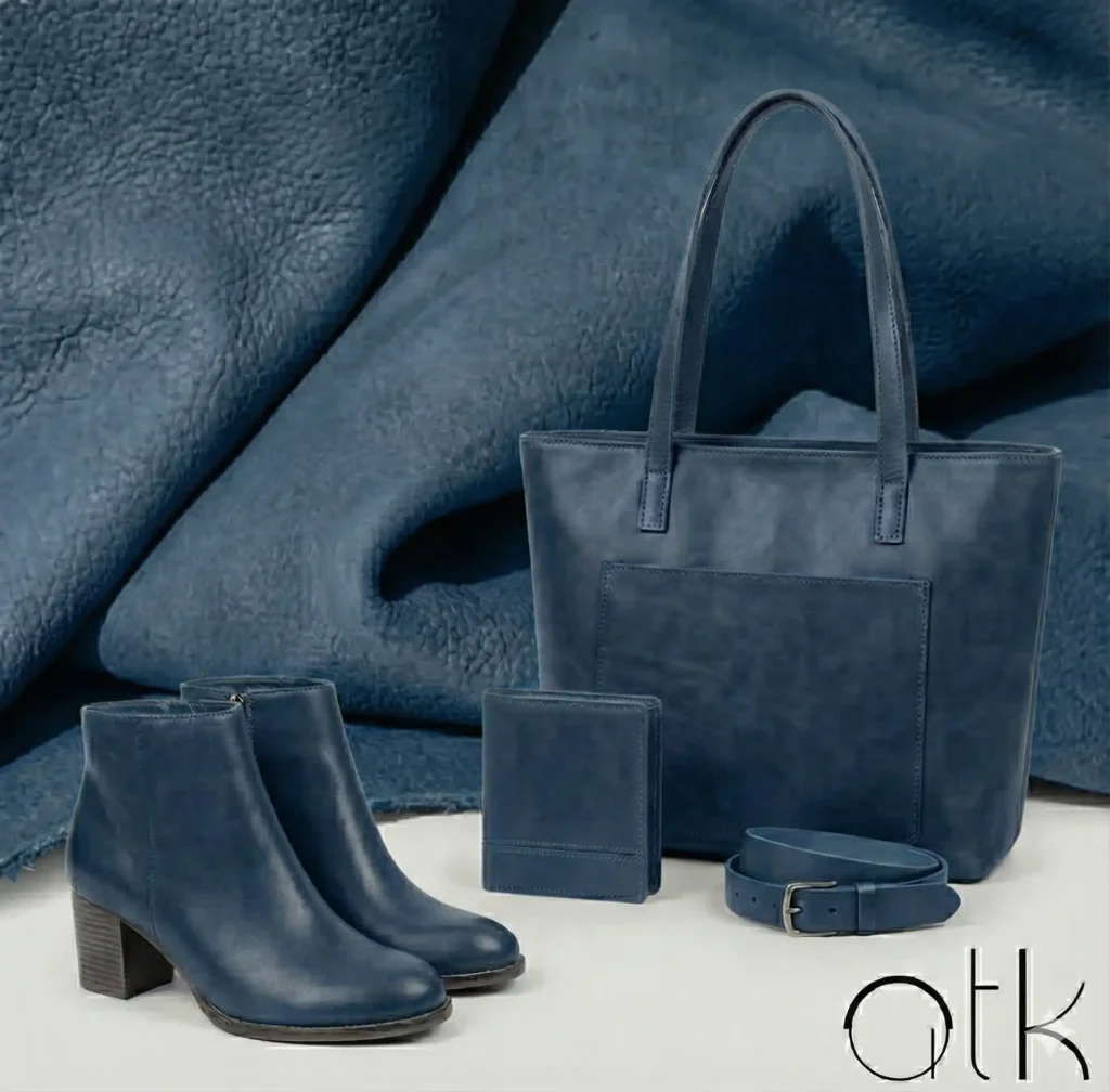 Nubuck Leather - Blue