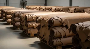 Store Crust Leather Before Production