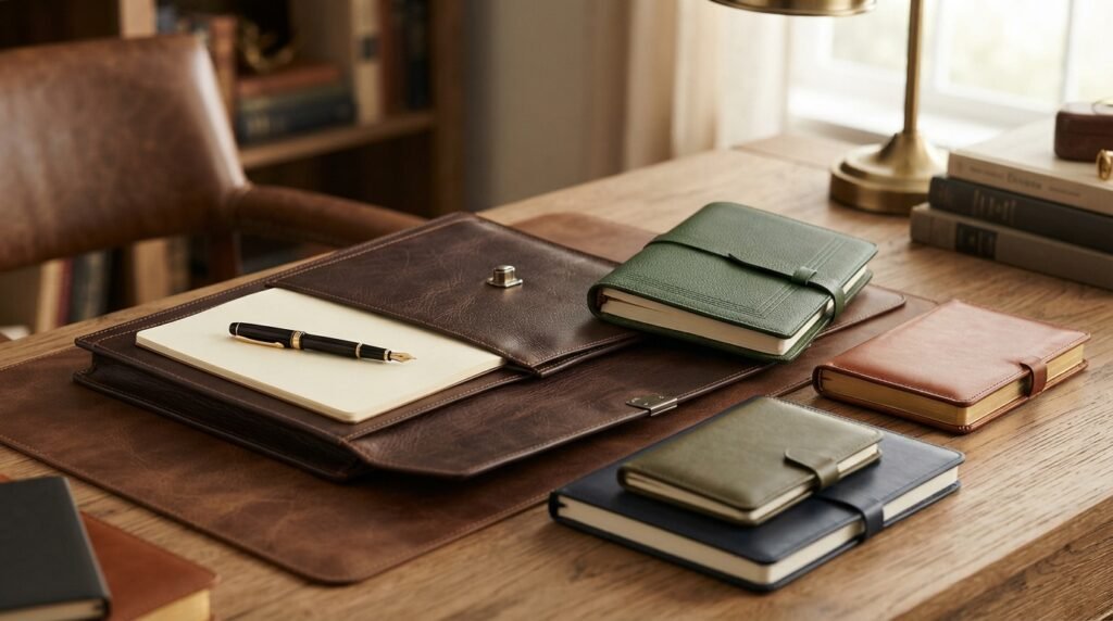 Leather for Corporate Gifting: Best Hides for Diaries & Bookbinding