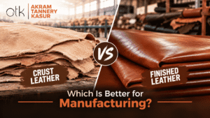 Crust Leather vs. Finished Leather